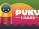 puku summer on a green background