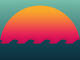 sunset or sunrise over the ocean