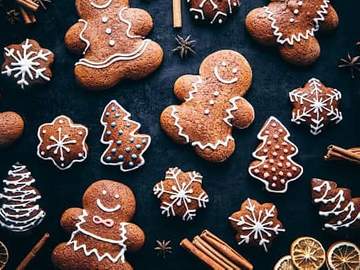 assorted gingerbread cookies