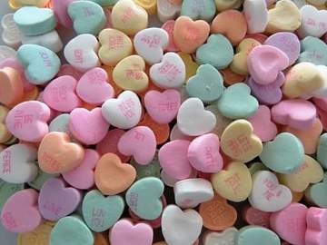 candy hearts