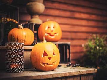 carved-pumpkins-on-porch