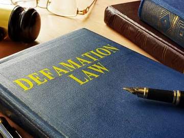 defamation law book photo