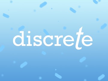 discreet discrete definitions examples