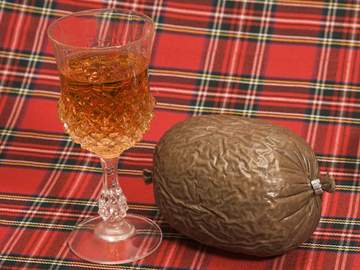 haggis and whiskey