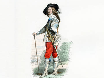 king charles i giving a withering look