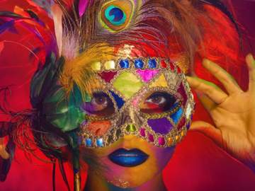 mardi gras carnivale mask