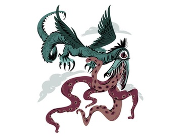 monster snallygaster photo