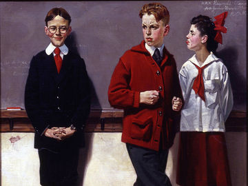 norman rockwell spelling bee