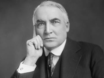 warren g harding photo