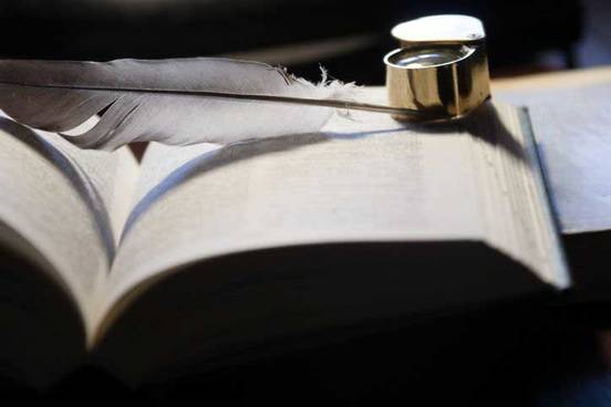 bible-with-quill-pen