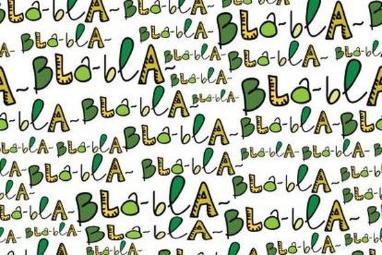 bla-bla-bla-graphic