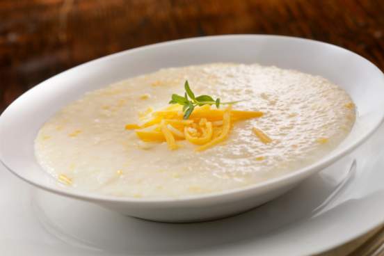 bowl of grits