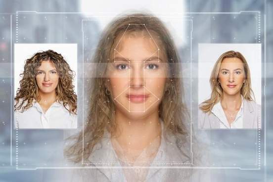 deepfake of a woman with different hairstyles