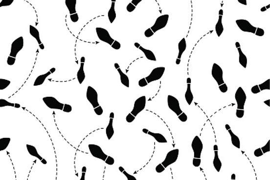 diagram of dance steps