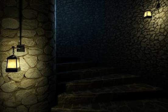 dungeon stairway
