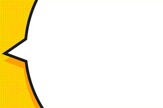 empty speech bubble