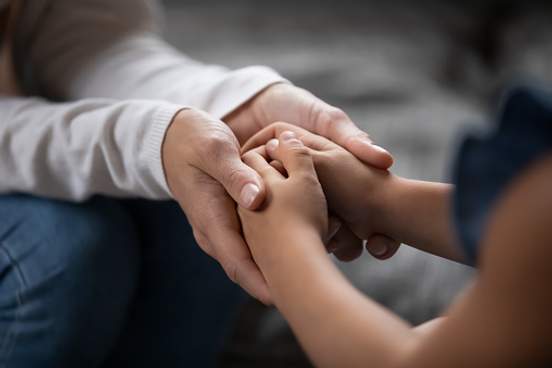 hands holding other hands