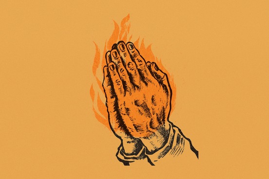hands in prayer