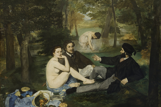 manet dejeuner sur l herbe