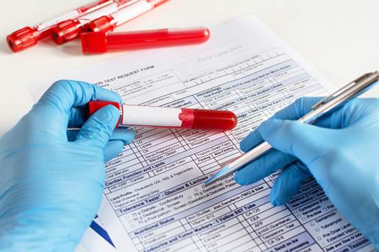 medical test results