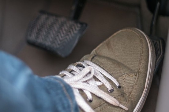 metal words lead foot