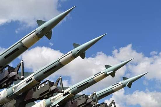 missiles in a row