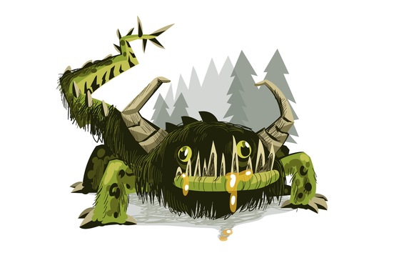 monster hodag photo