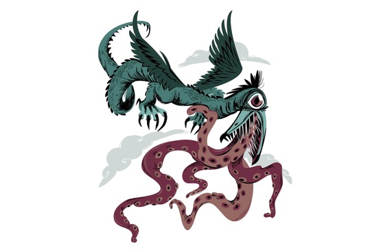 monster snallygaster photo