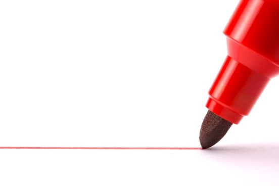 red pen