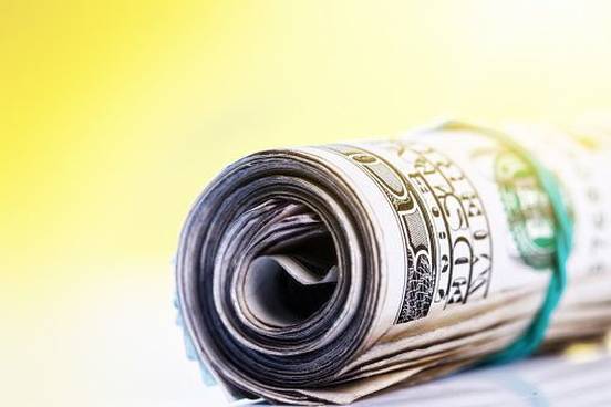 roll of money photo