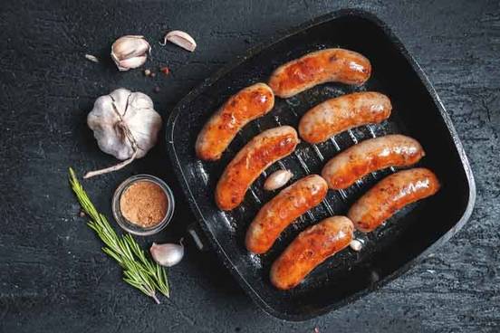 sausage-on-grill