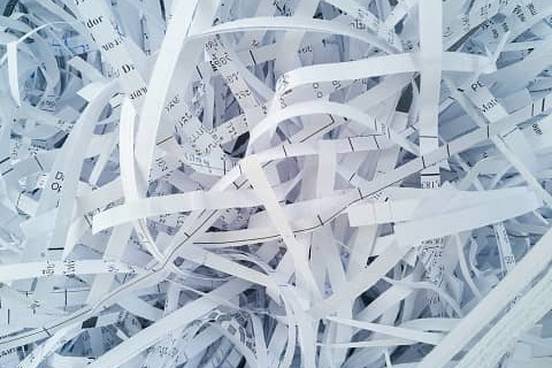 shredded paper