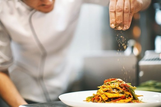 skosh words for small things sprinkling salt on food photo