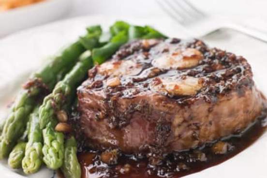 steak in bordelaise sauce