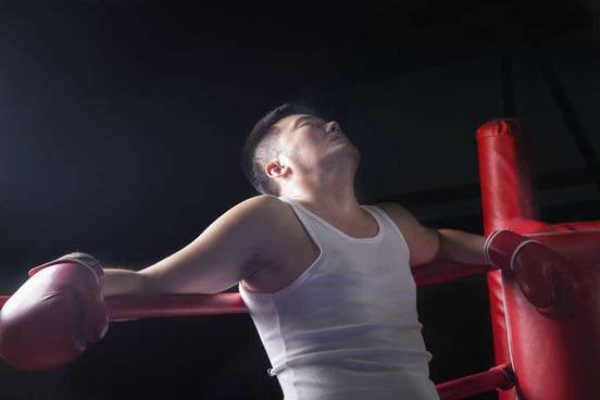 stumbling-boxer