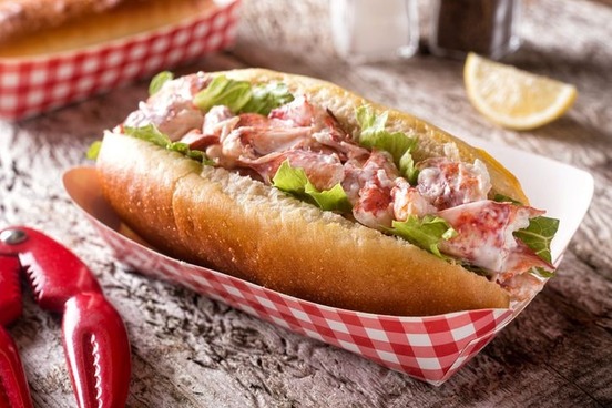 super bowl words lobster roll photo