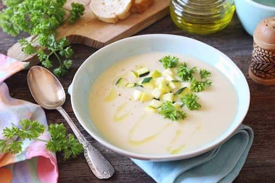 veloute with zucchini 