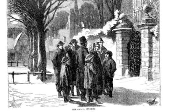 victorian carol singers