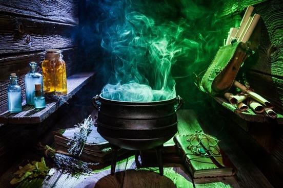 words for witches necromancy cauldron
