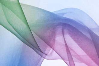 abstract opaque blue pink and green