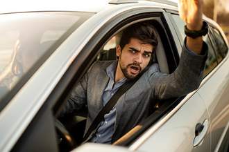 angry driver
