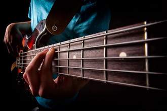 bass guitar player