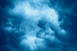 dark storm clouds