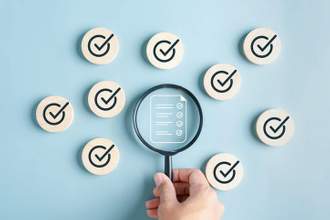 document management checking system concept