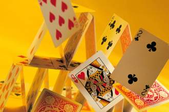 falling house of cards