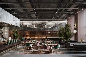 fancy restaurant interior