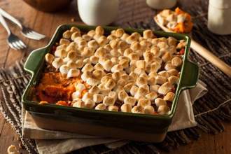 homemade sweet potato casserole
