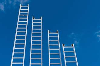 ladders in descending height order