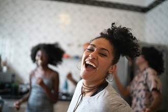 laughing women