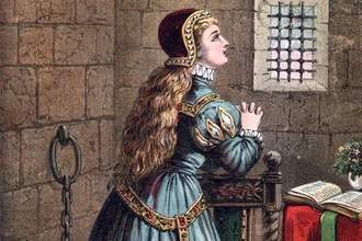 medieval woman held prisoner in the tower of london